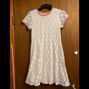 Wonder Nation white lace girls dress